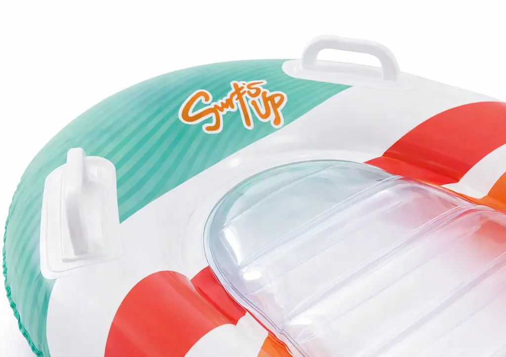 Дитячий надувний матрац-плотик Intex Surf’s Up 84×79 см з ручками для води від 6 років до 40 кг - фото 7