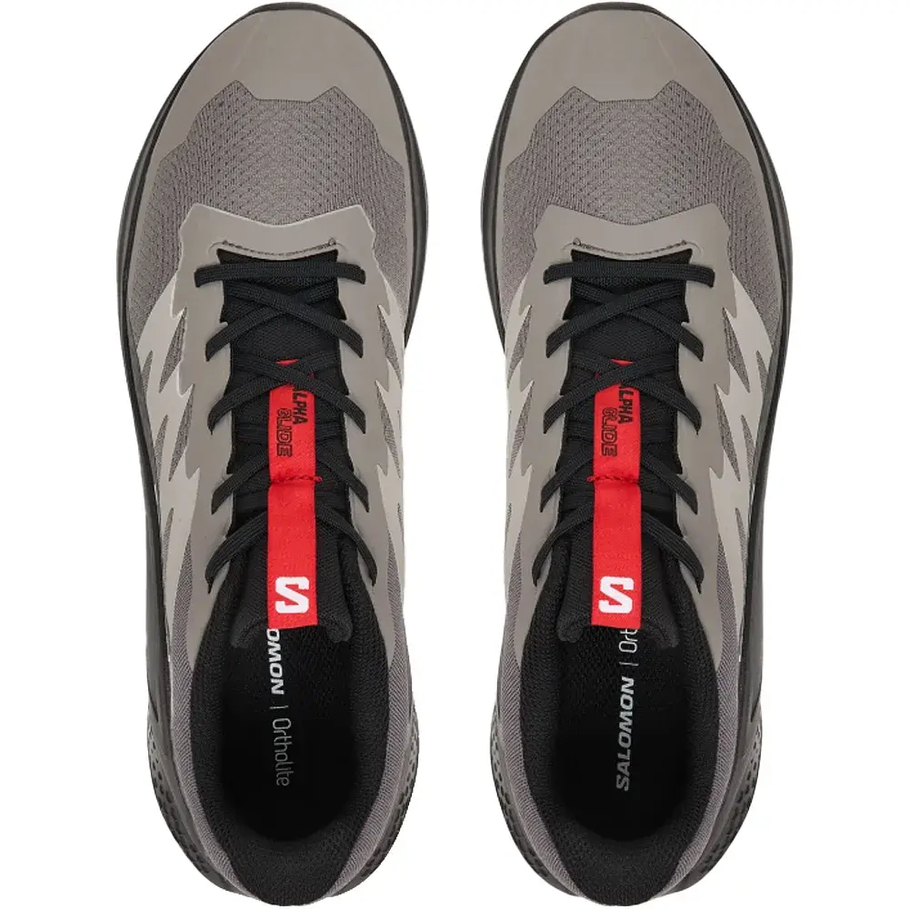 Кросівки Salomon ALPHAGLIDE 9 Cloudburstblack/Fieryred - фото 5
