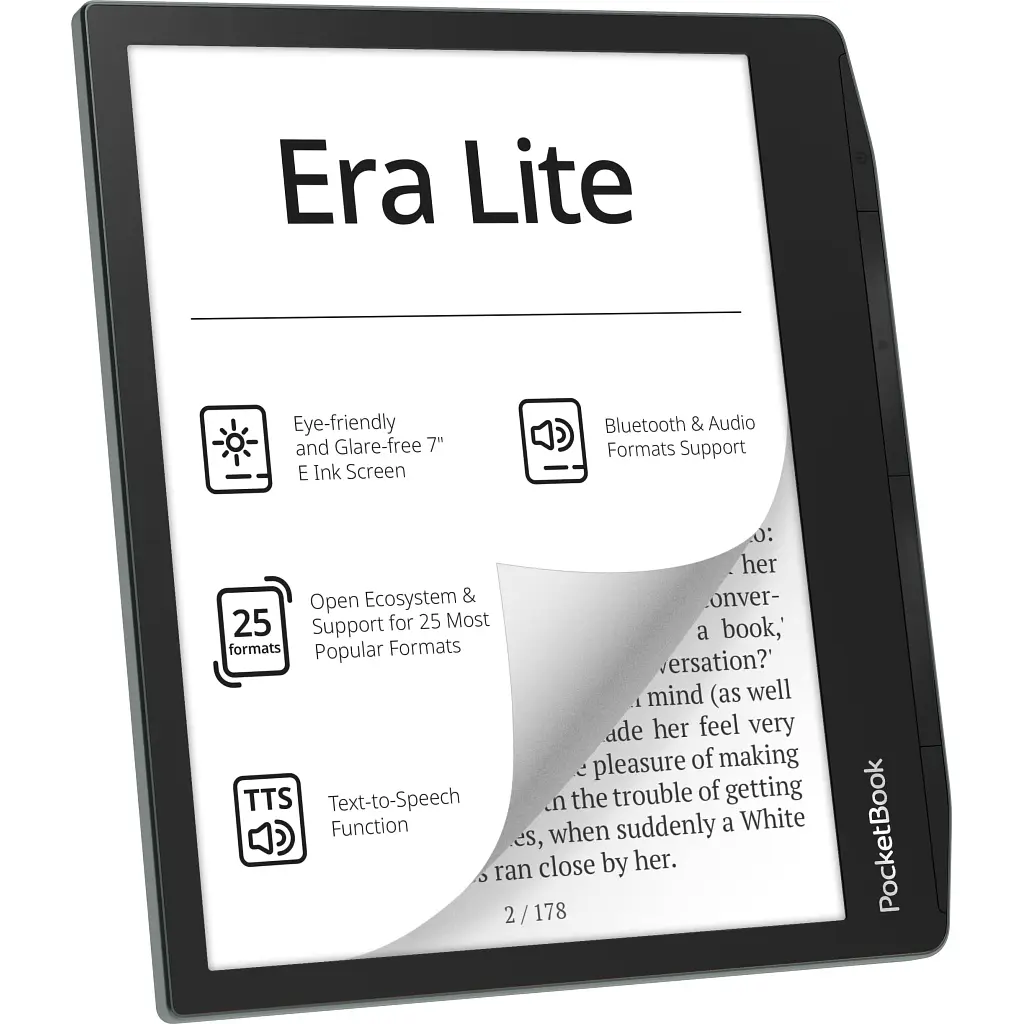 Електронна книга Pocketbook 710 Era Lite, Stone Green (PB710-9-WW) - фото 2