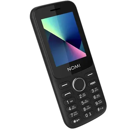 Телефон Nomi i2415 Black UA UCRF - фото 3