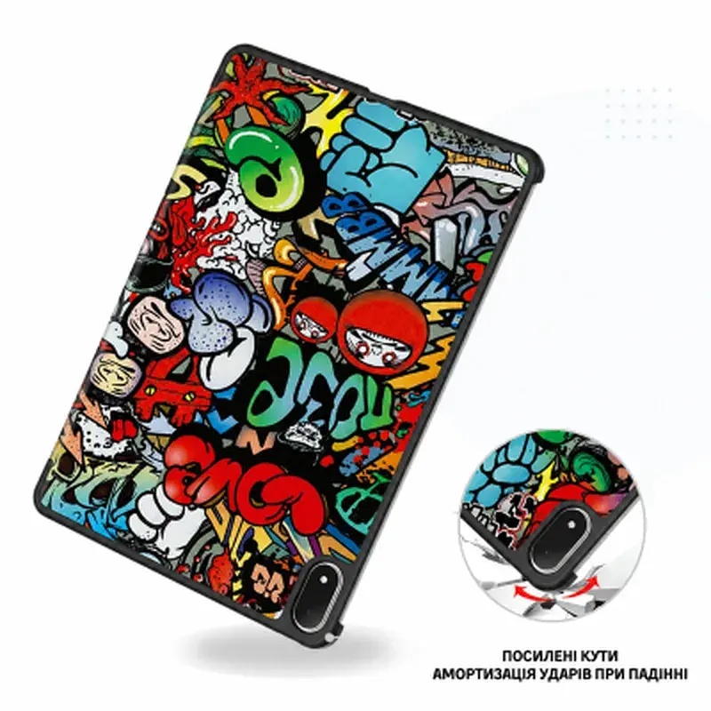 Чохол до планшета BeCover Smart Case Oppo Pad Mini (OPD2515) 8.8" Graffiti (715820) - фото 5