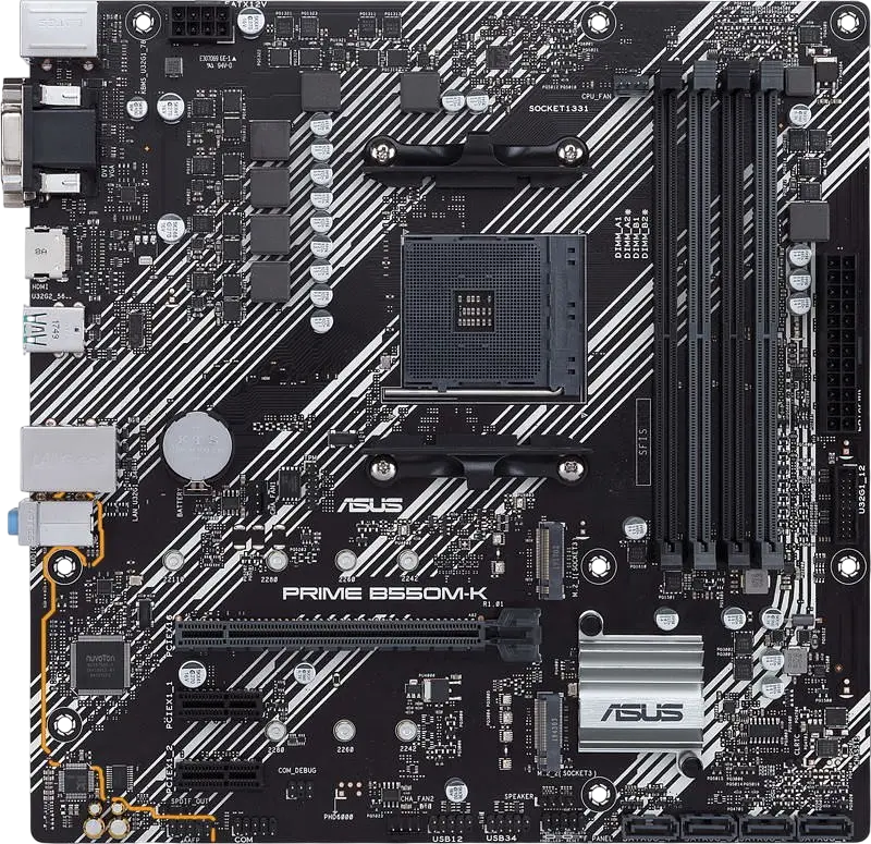Материнська плата Asus B550M-K Prime Socket AM4 (PRIME B550M-K) Б/В - фото 4