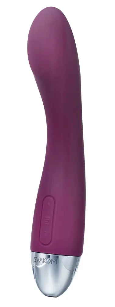 Вібратор Svakom Amy 17 см фіолетовий - фото 4