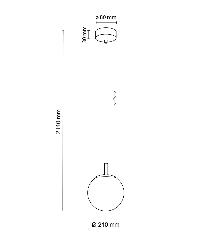 Підвісний світильник, люстра TK Lighting 6340 Cadix G9 1x8W IP20 бурштиновий - фото 2
