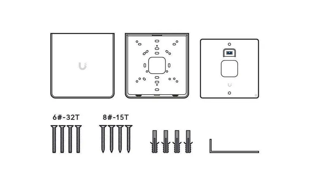 Бездротовий маршрутизатор (роутер) Ubiquiti UniFi 6 Enterprise In-Wall (U6-Enterprise-IW) - фото 8