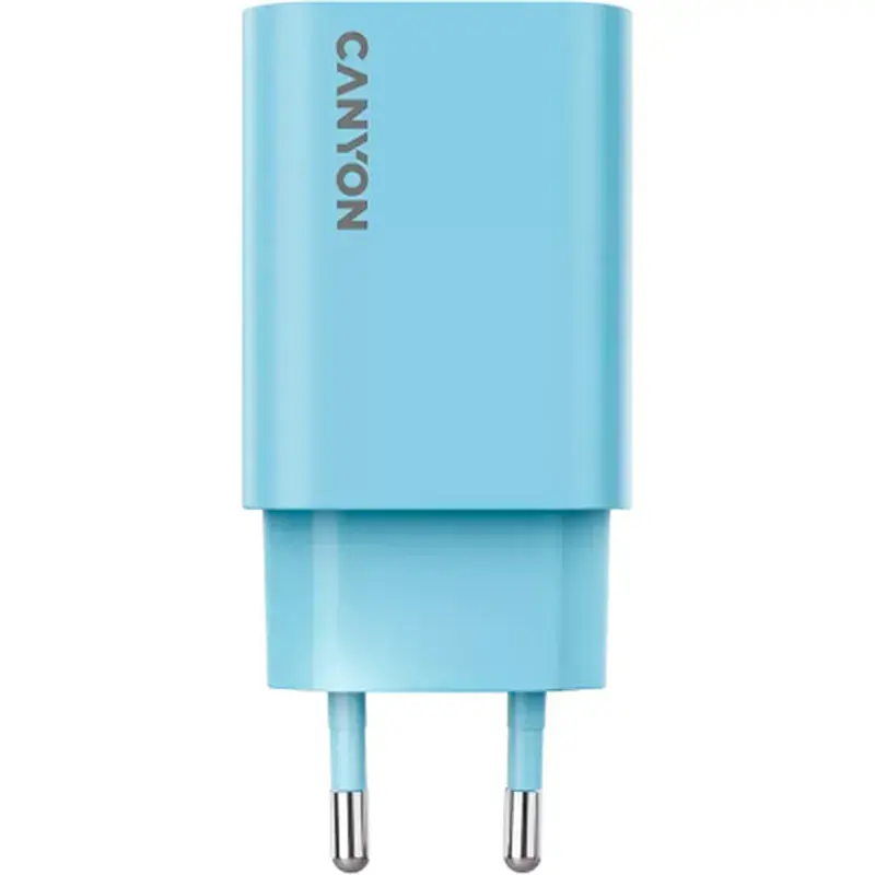 Зарядний пристрій Canyon 30CL OnCharge USB-C PD30W Light Blue (CNE-CHA30CLLBL) - фото 5