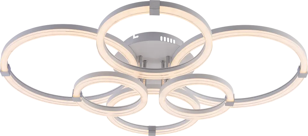 Люстра светодфодная V DK6303B-6 WH+CR - фото 3