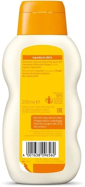Олія для немовлят Weleda Calendula, 200 мл - фото 2