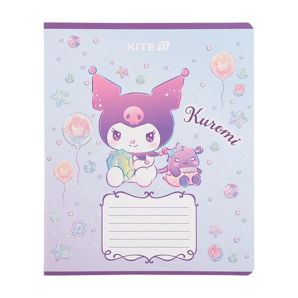 Зошит Kite Kuromi, 12 аркушів, клітинка (HK25-232-3), в асортименті - фото 5