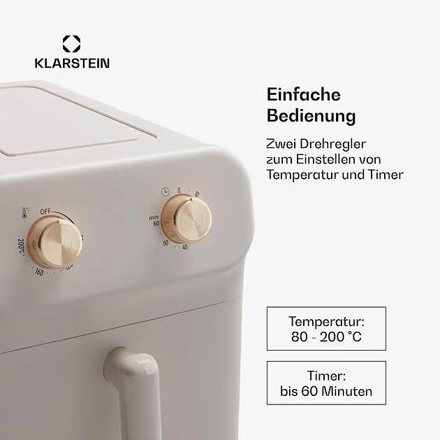 Фритюрница Klarstein AeroCrisp 9 (10045485) - фото 5