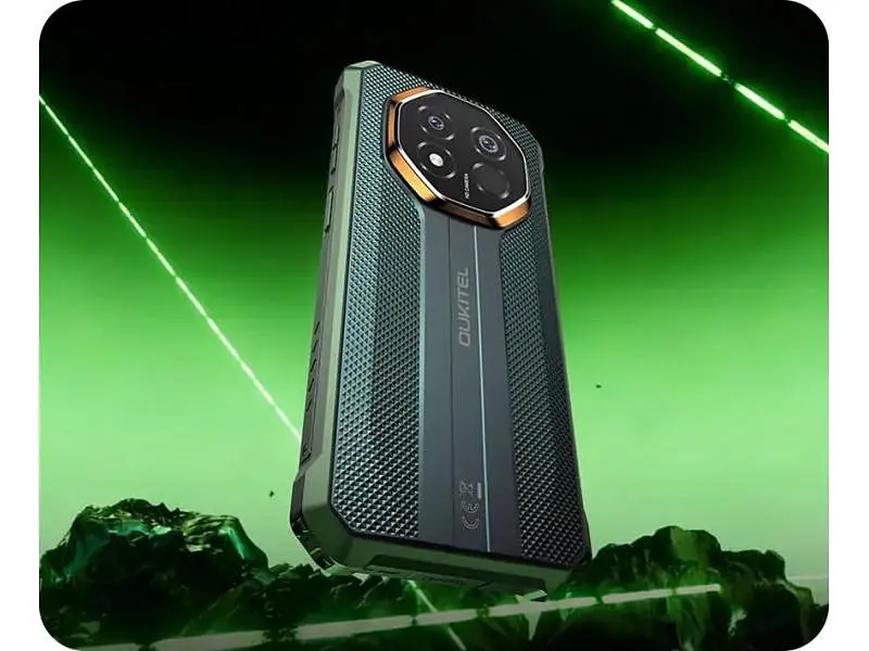 Смартфон Oukitel G7 4/128GB Green - фото 4