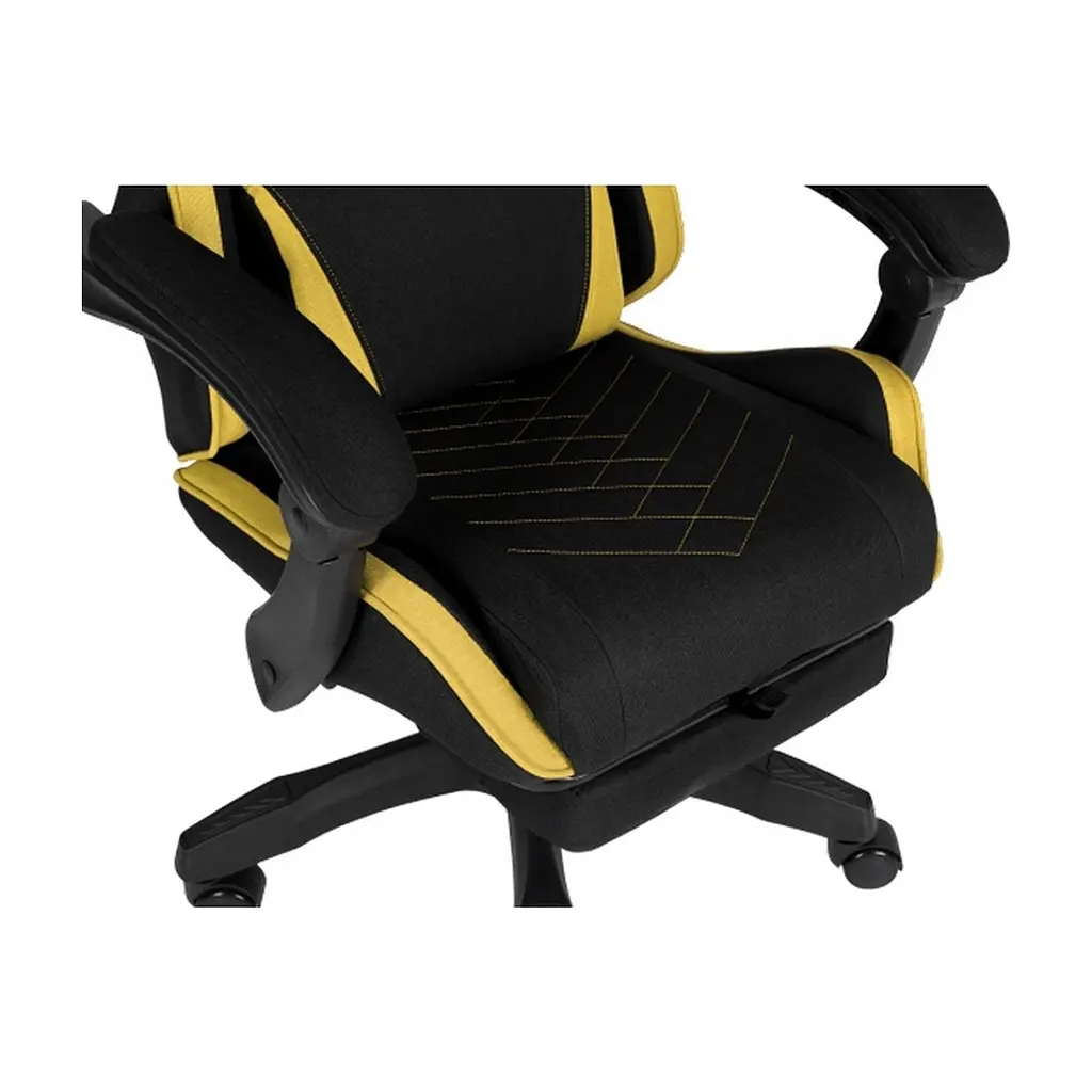 Крісло ігрове GT Racer X-2339 Black/Yellow (X-2339 Fabric Black/Yellow) - фото 9