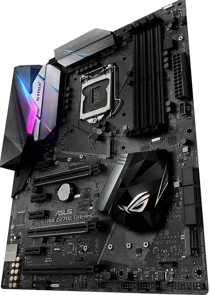 Материнская плата ASUS ROG Strix Z270E Gaming (ROG STRIX Z270E GAMING) (Socket 1151, Intel Z270, ATX) Б/у - фото 3