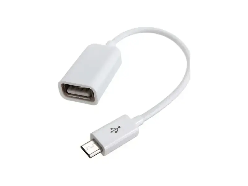 Кабель Lapara LA-UAFM-OTG White USB2.0 AF/micro-USB OTG 0.16м