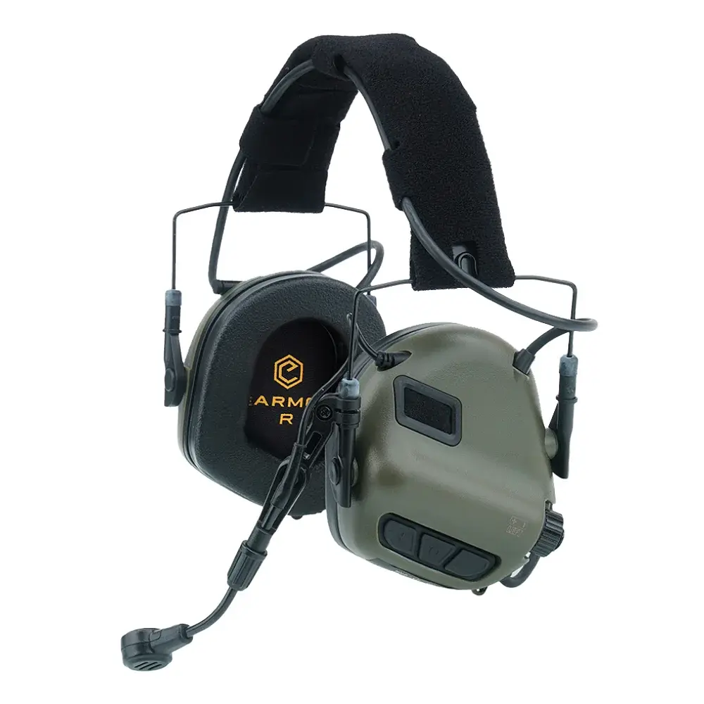 Навушники Earmor M32 Green активні з мікрофоном - фото 2
