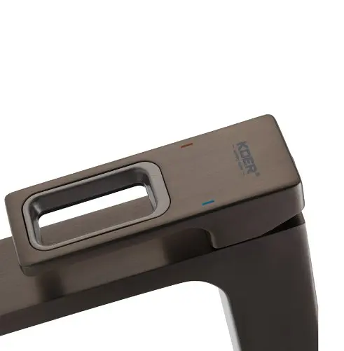 Змішувач для умивальника високий KOER KB-11009-07 (KR5978) - фото 2