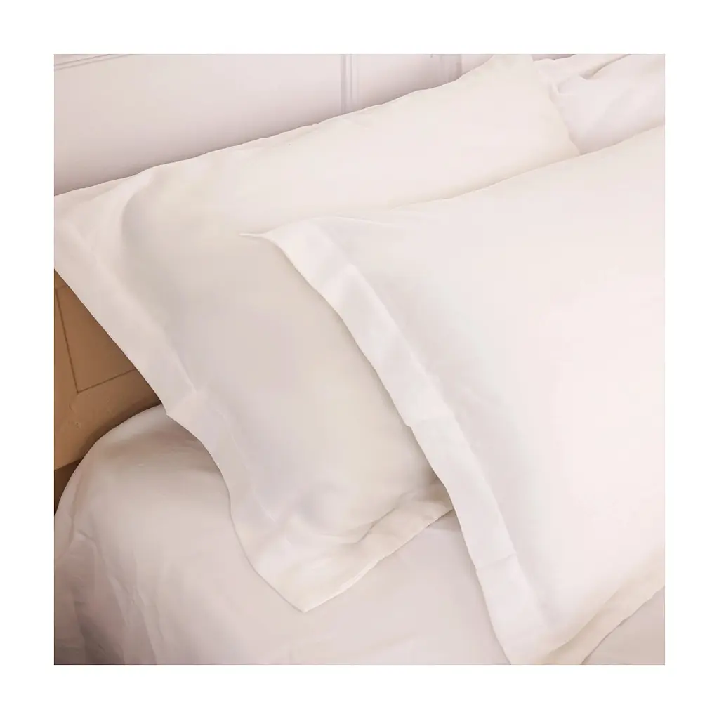 Постільна білизна MirSon Tencel №01 White 2x143x210 Сімейний (2200009368431) - фото 6