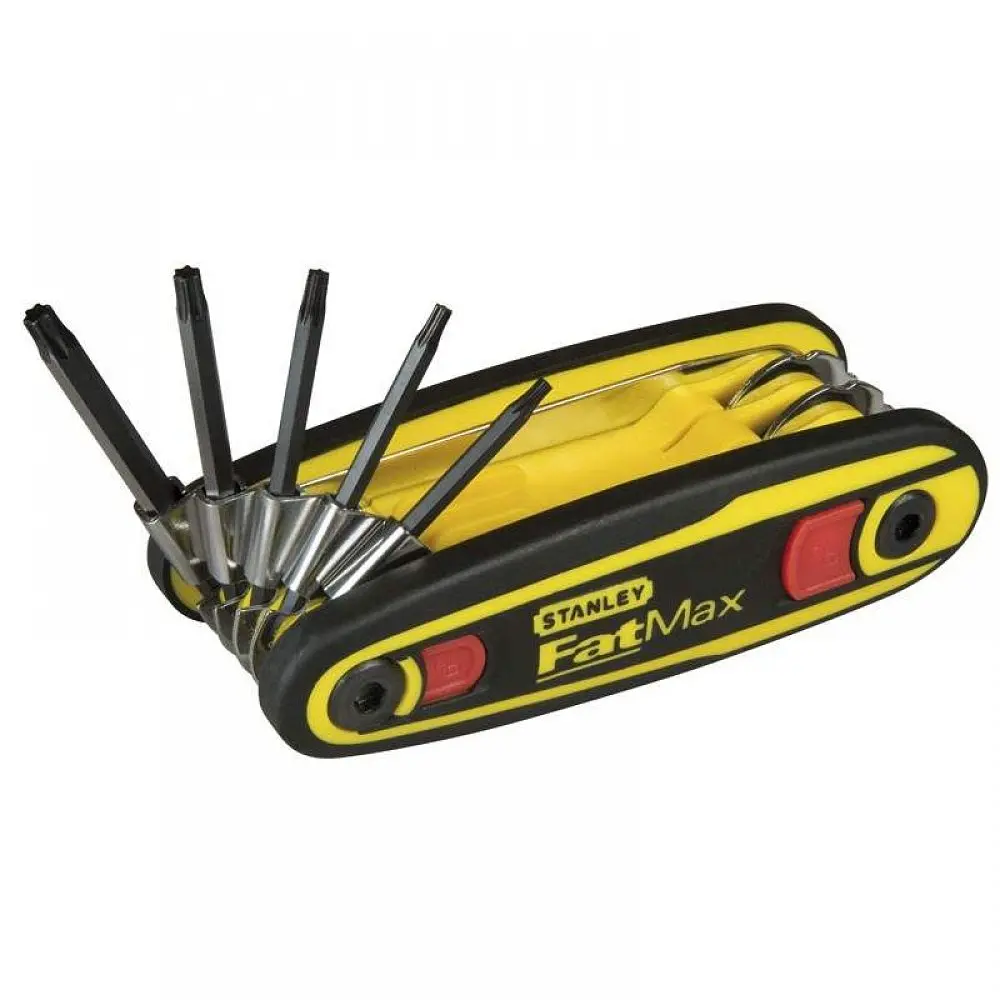 Ключі торцеві Stanley Torx FatMax розкладні з фіксатором 8 частин (0-97-553) - фото 2