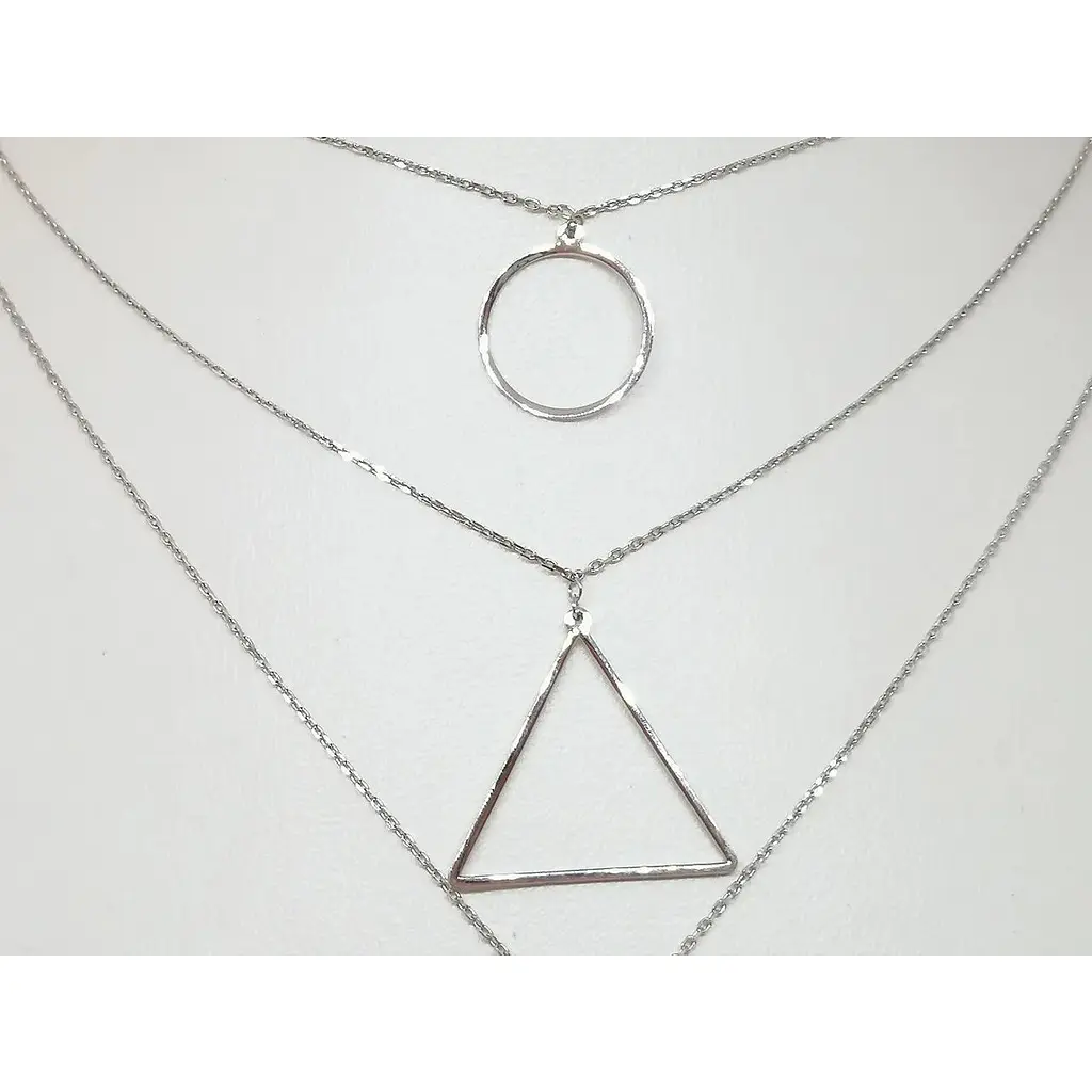 Серебряное колье Qvaliz. 908-01105 - фото 2