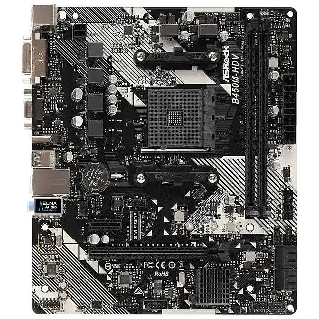 Материнська плата ASRock B450M-HDV R4.0