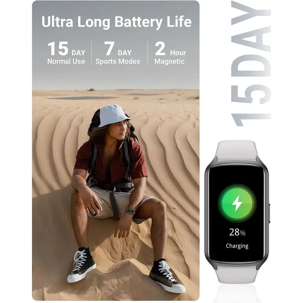 Фітнес-трекер серцевого ритму 24/7 водонепроникний - фото 7