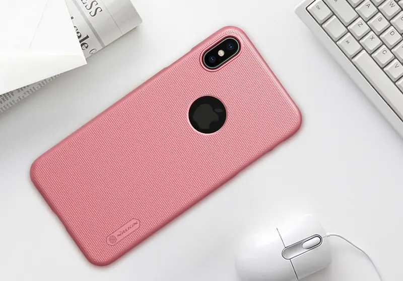 Чохол Nillkin Matte для Apple iPhone XS Max (6.5) Рожевий / Rose Gold - фото 2