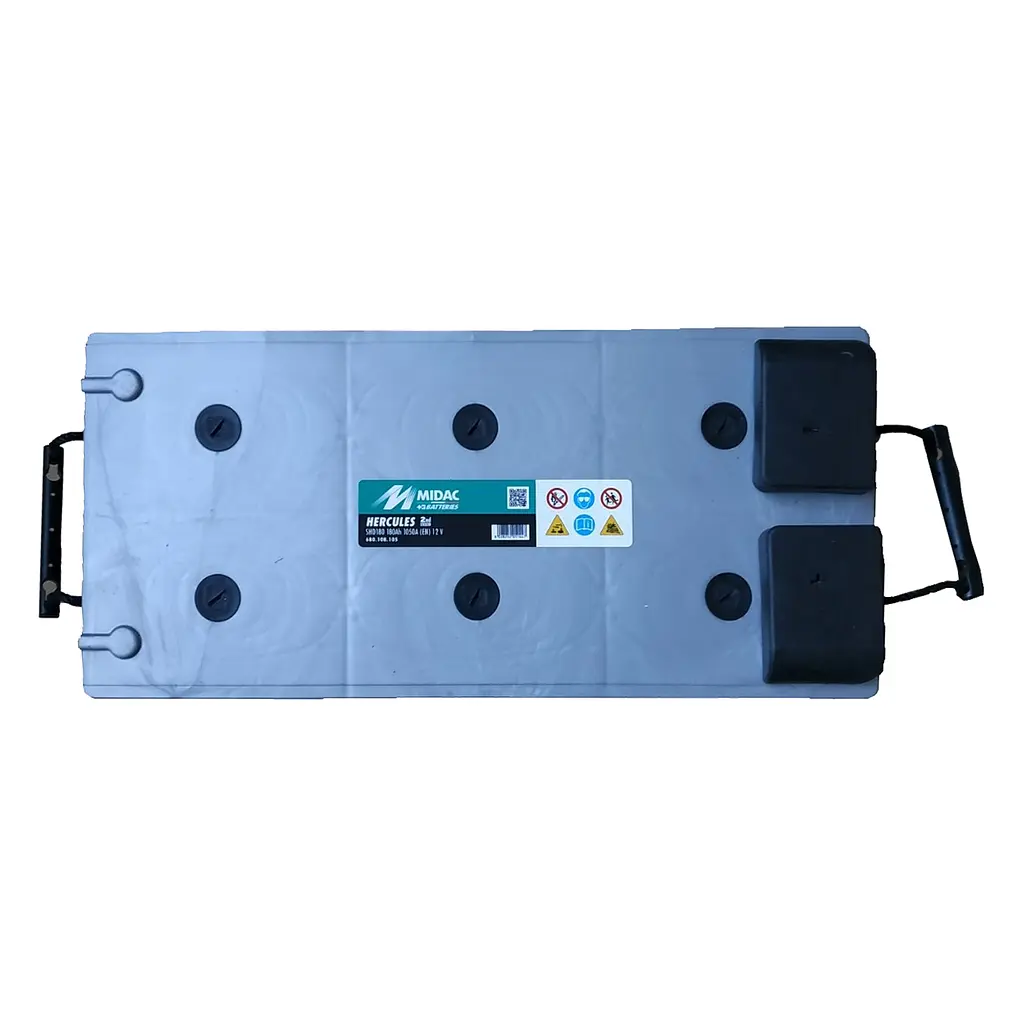 Аккумулятор 6СТ-180A MIDAC HERCULES, 12V, 180Ah (+/-) евро, EN1050A - фото 2