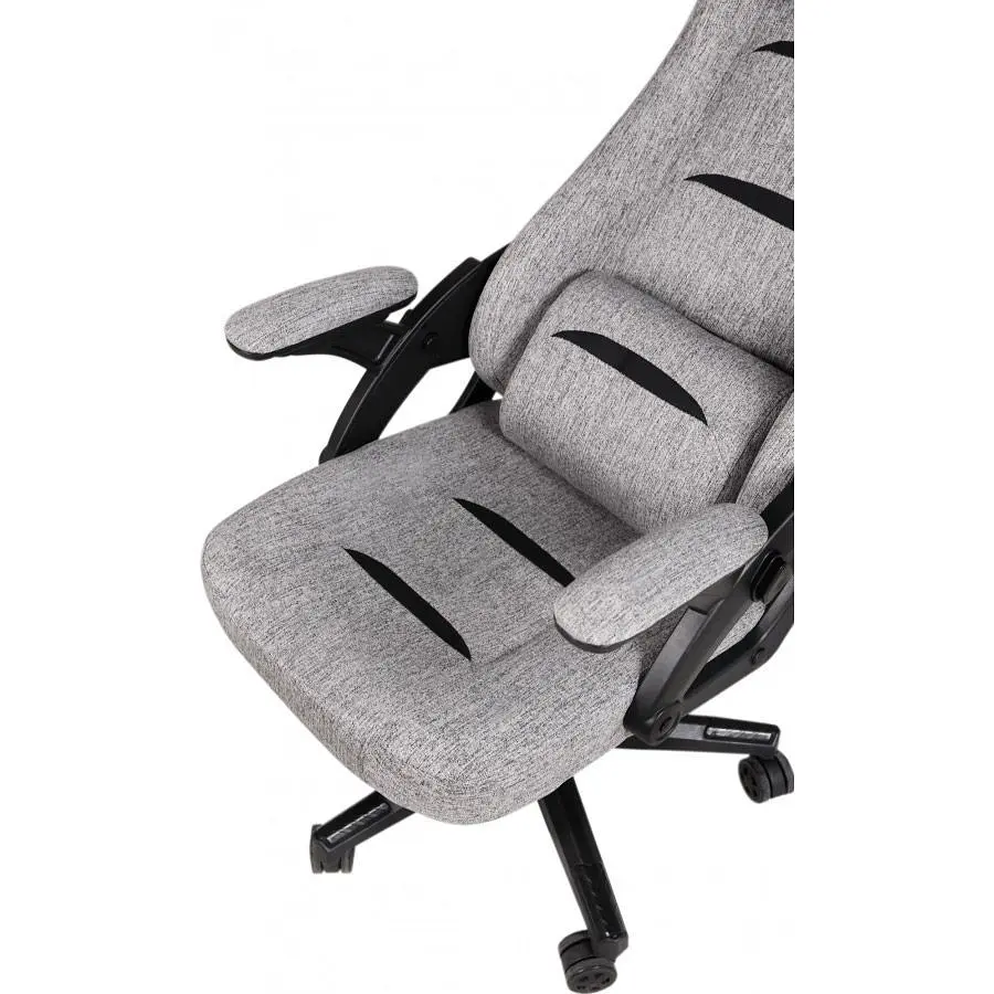 Геймерське крісло GT Racer X-5993-1 Fabric Gray [166937] - фото 8