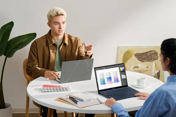 Ноутбук ASUS Zenbook UX5304VA-NQ083 13.3' 2.8K OLED, Intel i7-1355U, 16GB, F1TB, UMA, NoOS, Сірий (90NB0Z92-M004Y0) - фото 6