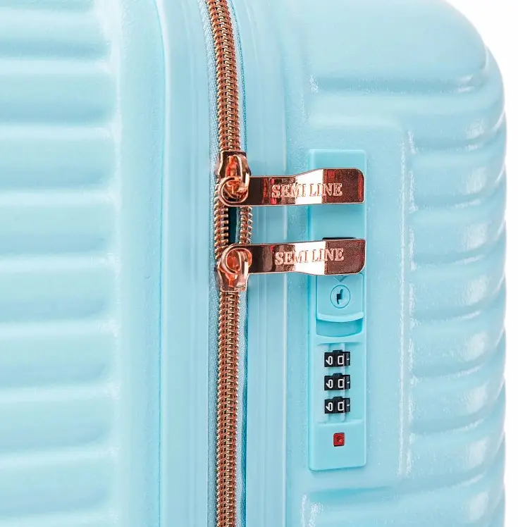Чемодан Semi Line 24" (M) Light Blue (T5728-2) (DAS303069) - фото 5