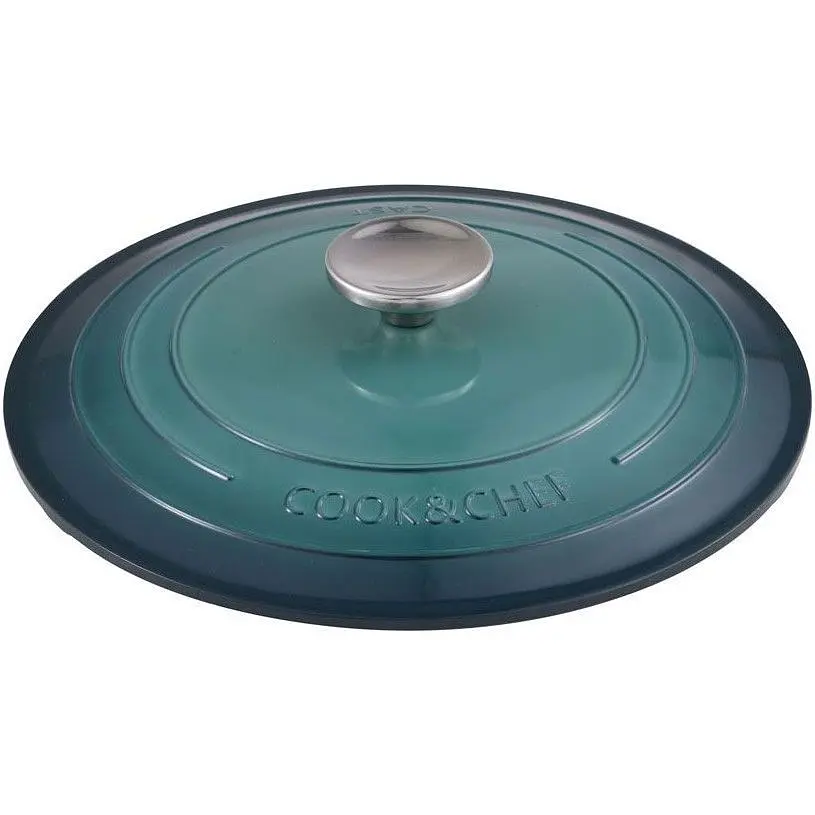 Каструля Bergner Excalibur з кришкою 24 см 4.2 л зелена (BG-36101-GR) - фото 6
