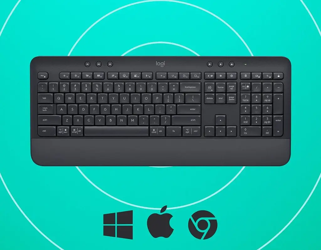 Клавіатура Logitech Signature K650 USB/Bluetooth Graphite (920-010945) [79482] - фото 10