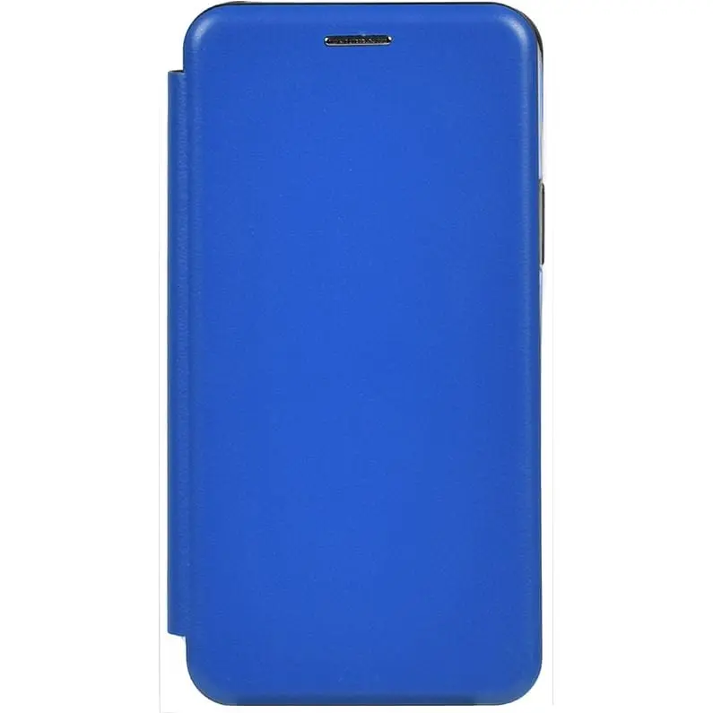 Чохол-накладка Toto Book Rounded Leather Case Apple iPhone 11 Pro Max Navy Blue - фото 2