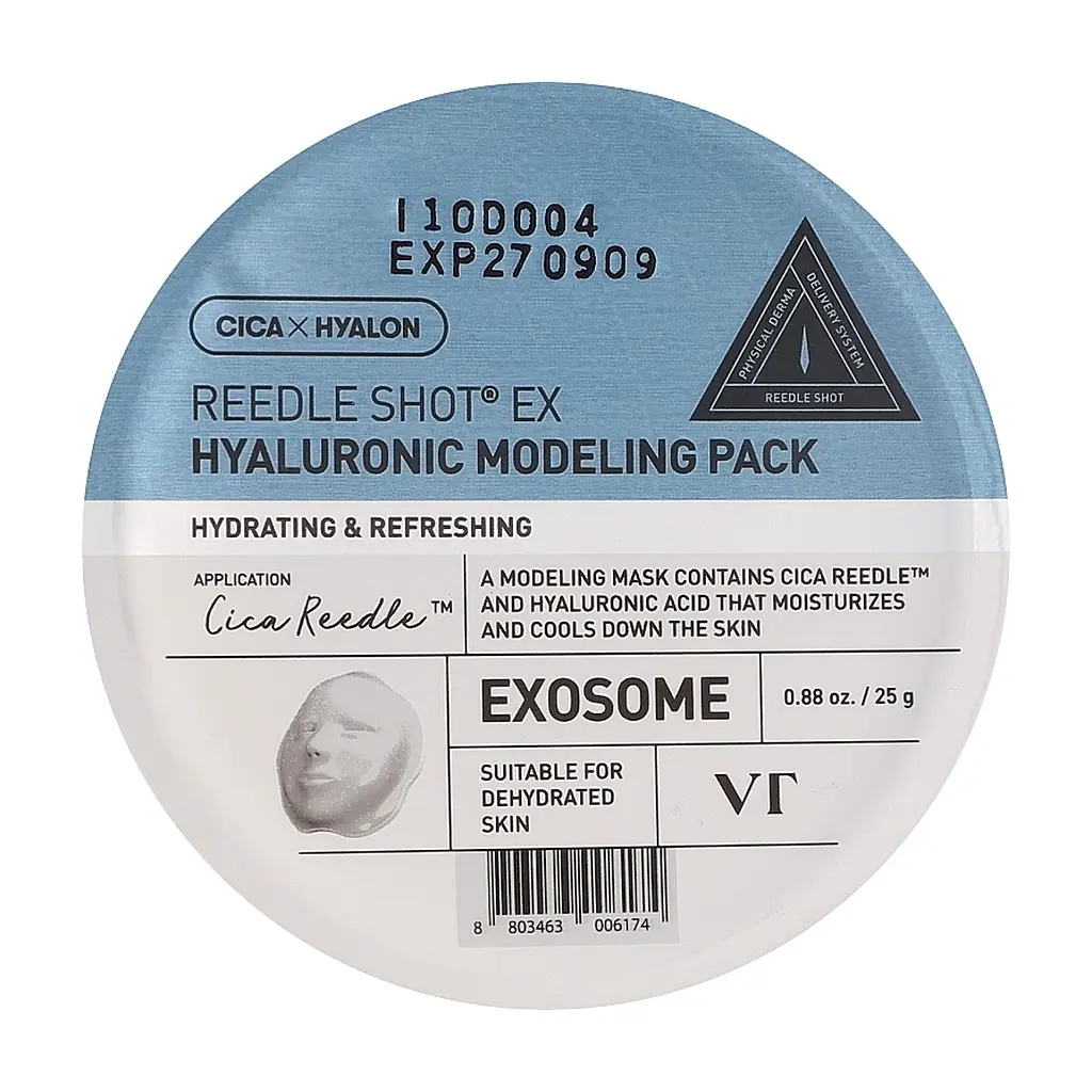 Маска для обличчя VT Cosmetics Reedle Shot EX Hyaluronic Modeling Pack Моделювальна з гіалуроновою кислотою 25 г (8803463006174)