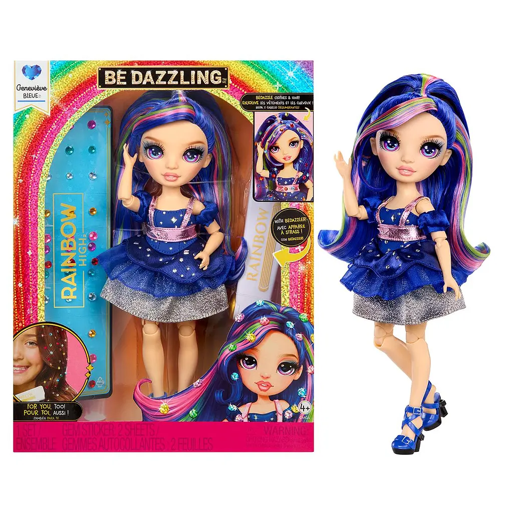 Лялька RAINBOW HIGH серії "Be Dazzling" – ЖЕНЕВ'ЄВА (з аксес.) Rainbow High 597810