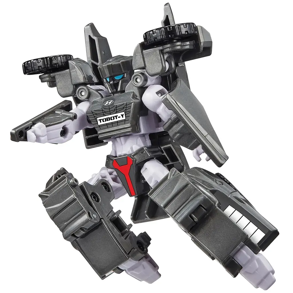 Іграшка-трансформер міні S5 Tobot X білий + Tobot Y сірий (301166) - фото 5
