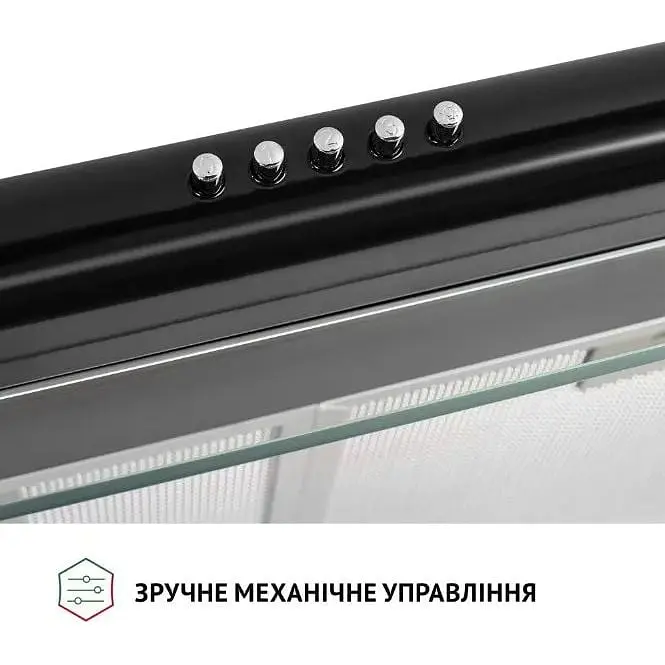 Витяжка пласка Perfelli PL 6042 BL LED - фото 7