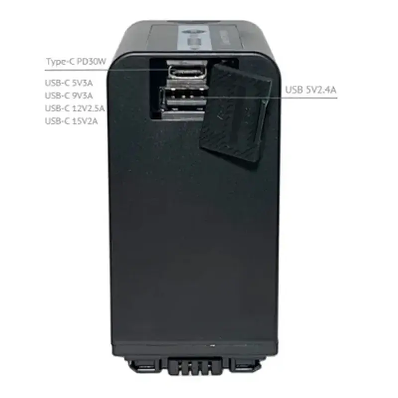Акумулятор до фото/відео PowerPlant Panasonic TP-VBR89G 10500mAh (CB970964) - фото 2
