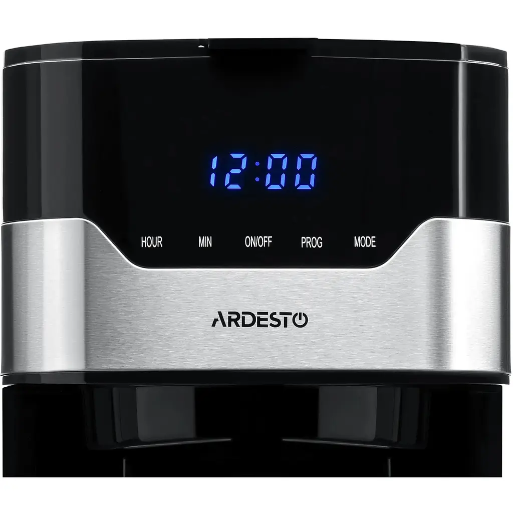 Кофеварка Ardesto капельная FCM-D3100, 1.5 л молотая черно-серебристая - фото 10