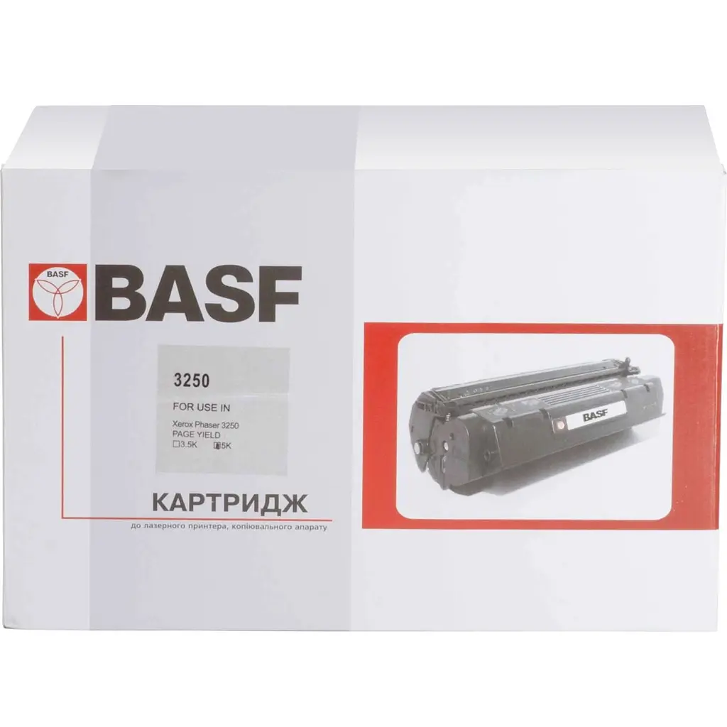 Картридж тон. BASF для Xerox Phaser 3250 Max аналог 106R01374 Black ( 5000 сторінок) (BASF-KT-XP3250-106R01374) - фото 2