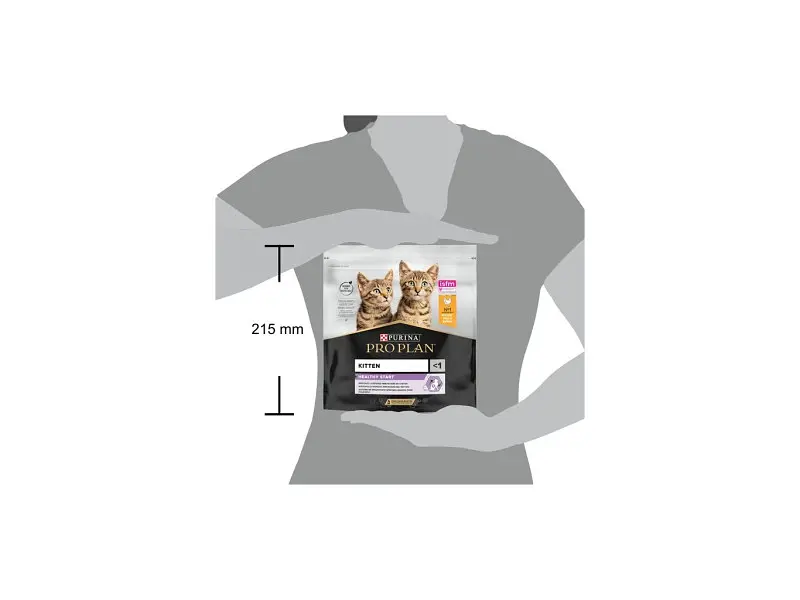 Сухий корм для кішок Purina Pro Plan Original Kitten з куркою 400 г (7613036545099) - фото 3
