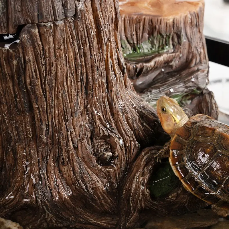 Декоративний фільтр-водоспад Repti-Zoo Turtle Filter Tree (GLB10) у формі кореня для амфібій і тераріумів до 70 літрів - фото 2