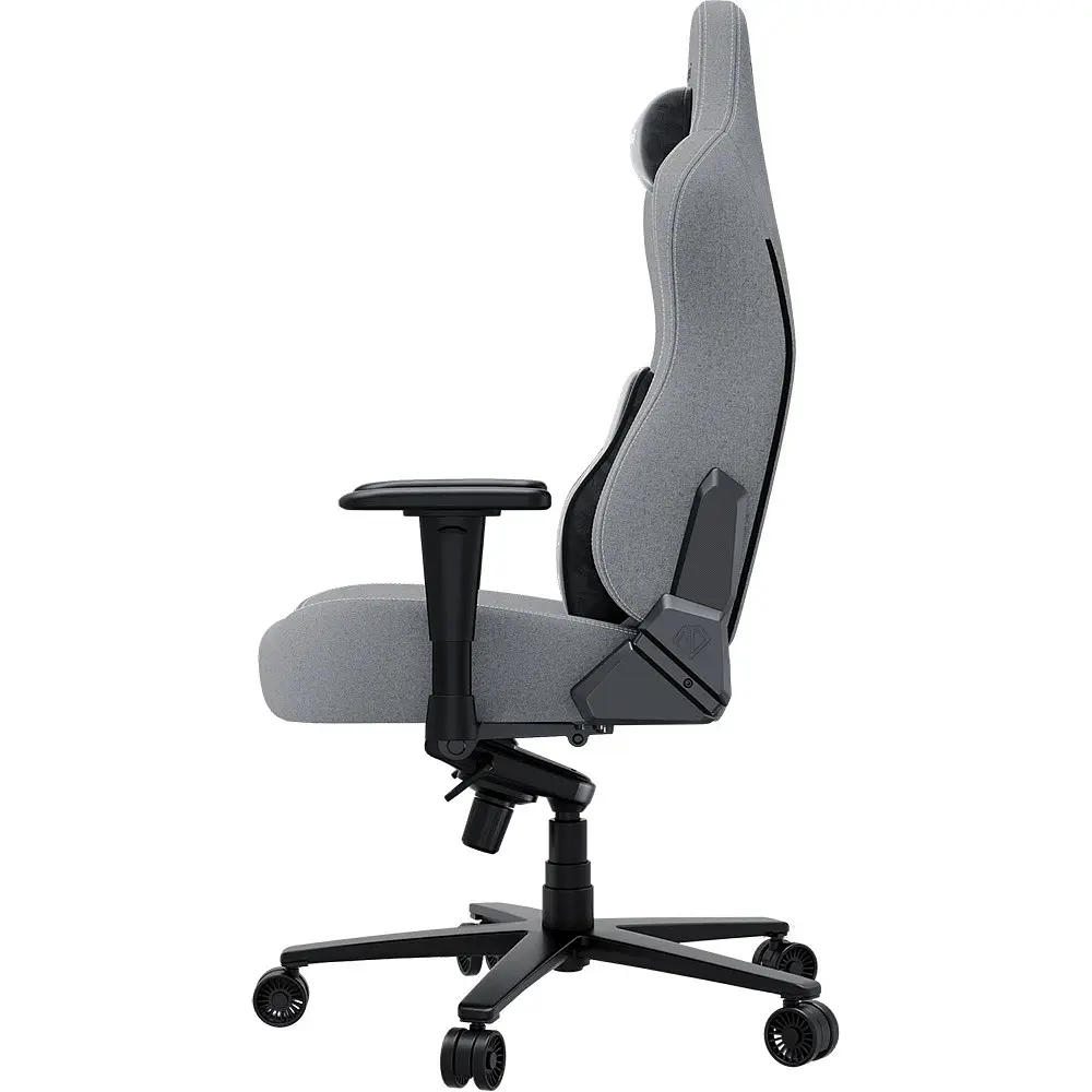 Крісло для геймерів Anda Seat Novis Plus Size XL Fabric Grey (AD23YC-XL-01-G-F-G04) - фото 5