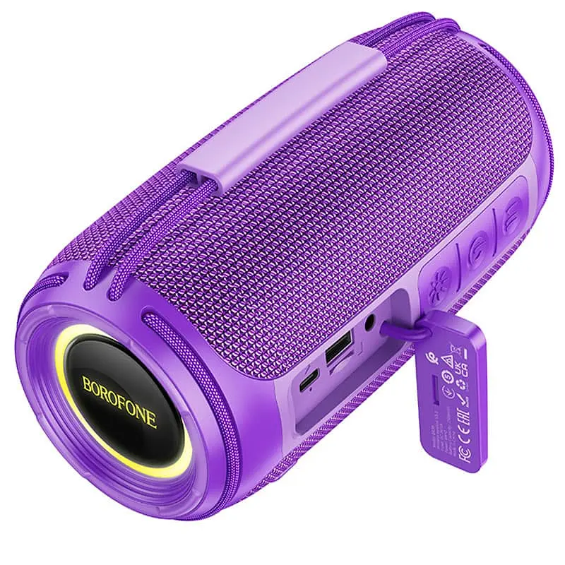 Bluetooth Колонка Borofone BR38 Free-flowing sports Purple - фото 2
