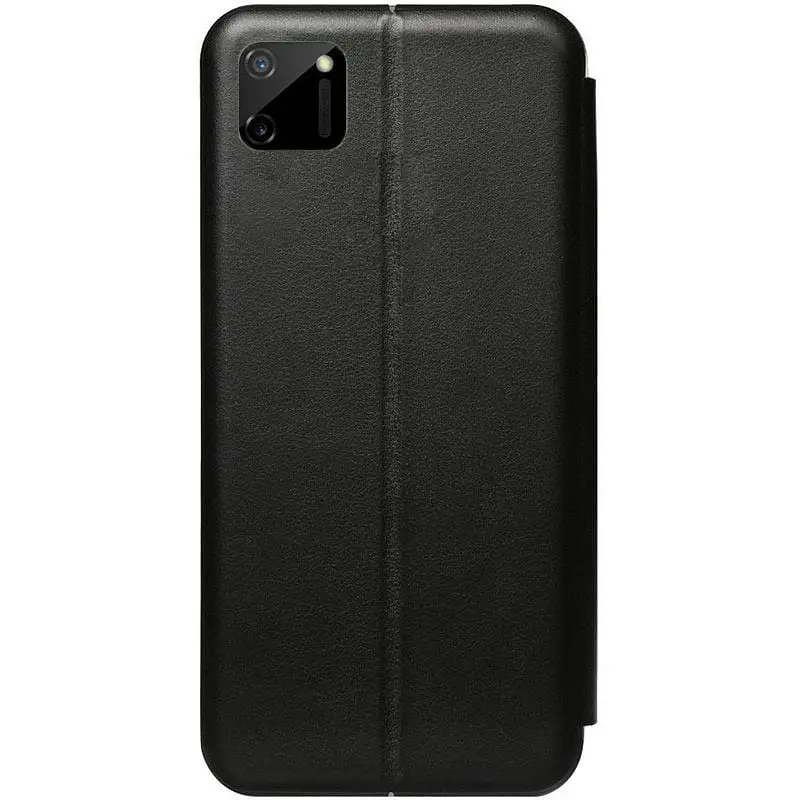 Чохол-накладка Toto Book Rounded Leather Case Realme C11 Black - фото 2