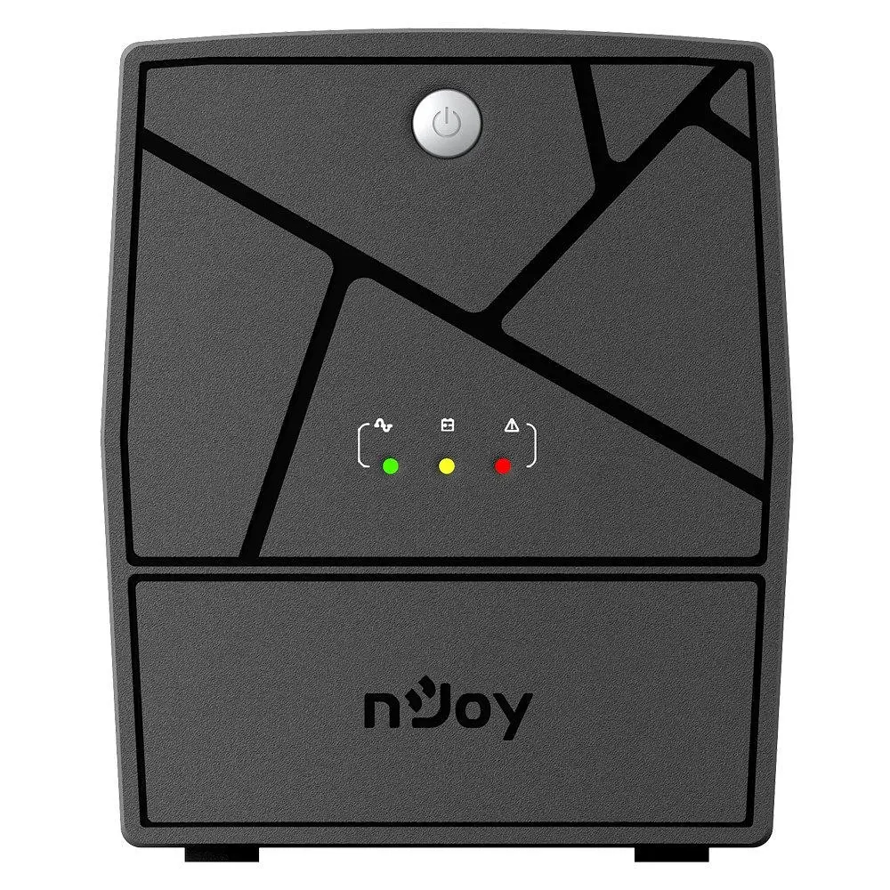 Джерело безперебійного живлення NJOY Keen 2000 (UPLI-LI200KU-CG01B) Lin.int., AVR, 4 x євро, USB, пластик - фото 3