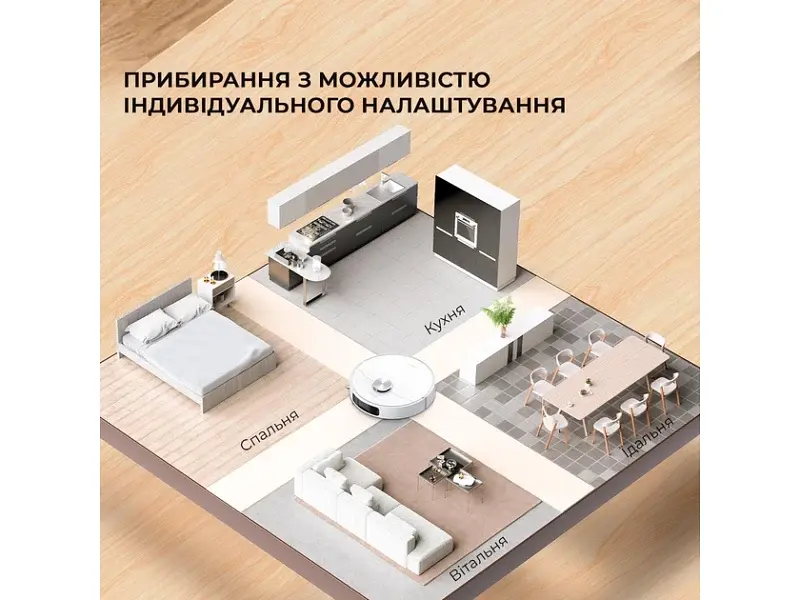 Робот-пилосос з вологим прибиранням Dreame Bot L10 PRIME (RLL11GC) - фото 6