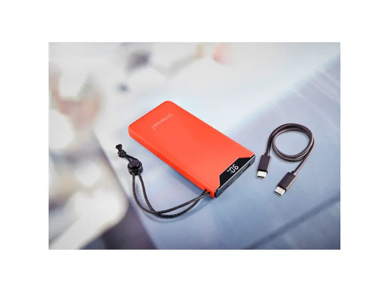 Зовнішній акумулятор (Power Bank) Intenso F10000 10000mAh Orange (7332038) - фото 5