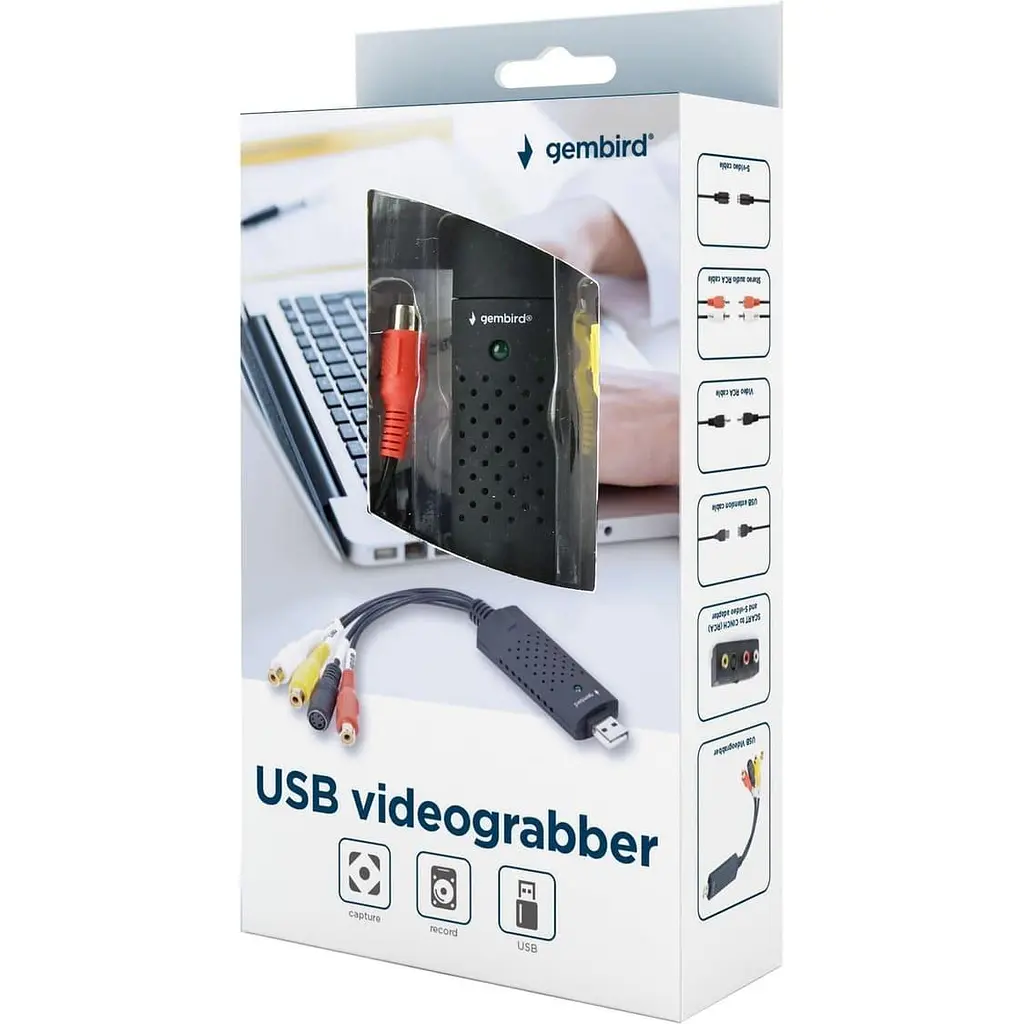 Перехідник Gembird UVG-002, для відтворення аудіо-відео, USB2.0 (UVG-002) - фото 7