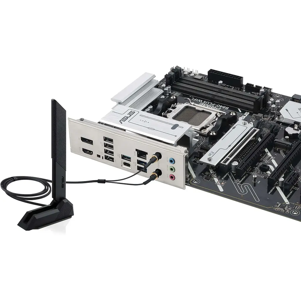 Материнская плата Asus Prime B840-PLUS WIFI sAM5 B840 4xDDR5 M.2 HDMI DP WiFi BT ATX - фото 7